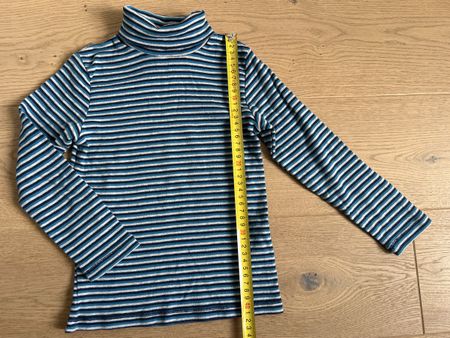 Rollkragenshirt gestreift, Gr. 110/116, Top!
