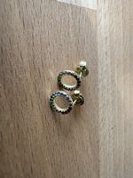 Ohrstecker vergoldet, Silberspirit, Christ