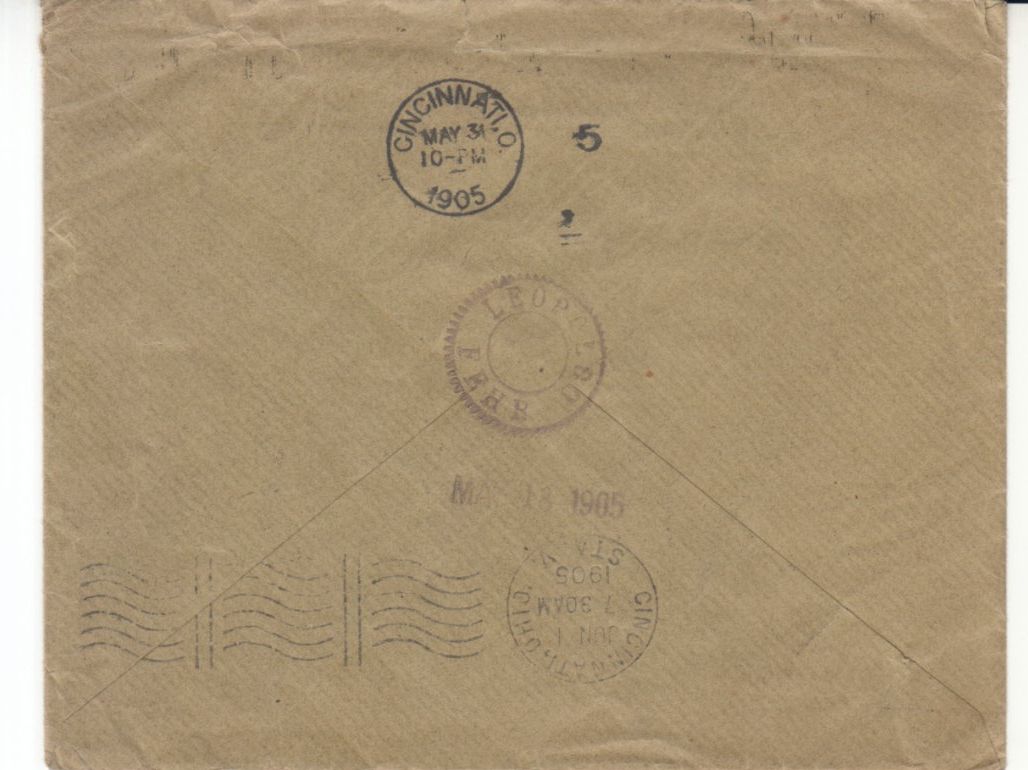 Tutti i francobolli: Spanien - Ohio 1905 – Usato da Bürglen TG venduto da StampGraf 1