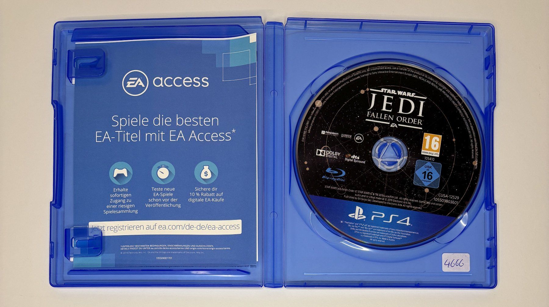 Giochi: PS4 - Star Wars Jedi: Fallen Order – Usato da Allschwil venduto da Bullach 1