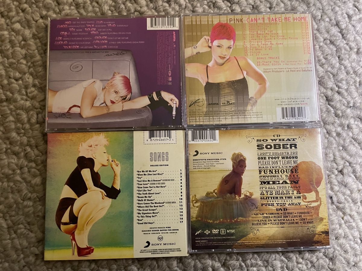 CDs: 4x P!NK – Gebraucht aus Reinach AG von trigger7811 1