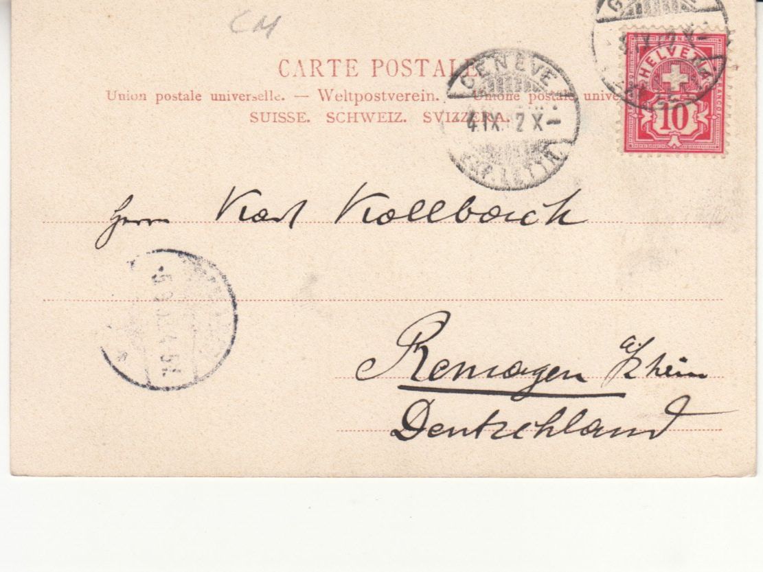 Cartes postales: Lac Léman 1902 – D'occasion à Bürglen TG par StampGraf 1