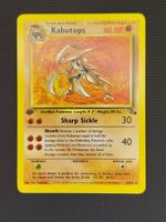 FOSSIL WEEK! 🦴 – Pokémon Kabutops – Fossil – 1. Edition