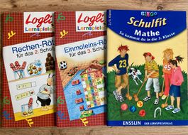 3 x Lernhilfe Mathematik 1./2.Kl. für Schule oder zu Hause