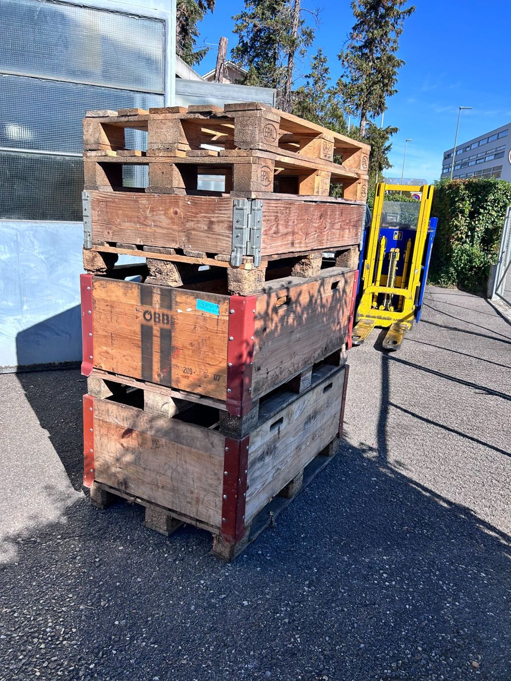 Pallets: Paletten + Rahmen – Usato da Münchenstein venduto da fransch 3