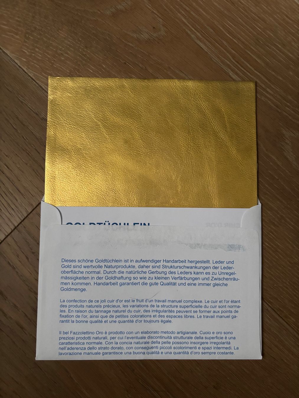 Appareils médicaux: Goldtuechlein 22 Karat – Neuf (Voir description) à Regensdorf par nin_9d8s 2