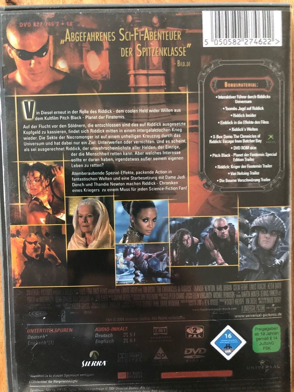 Alle DVDs: DVD Riddick – Gebraucht aus Belp von brb66 1