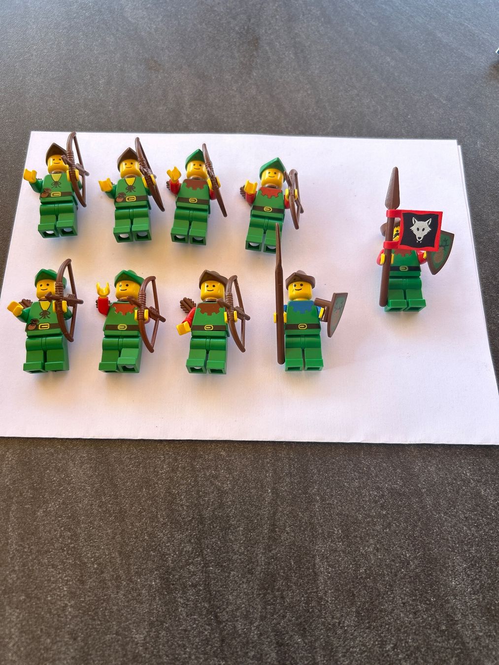 Giocattoli: 9 Forestman Legofiguren – Usato da Altstätten SG venduto da Mediad