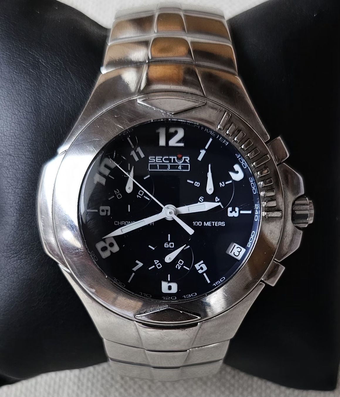 Sector Orologi: SECTOR Chronograph Saphirglas Herrenuhr 48mm – Usato da Speicher venduto da Lemore 1