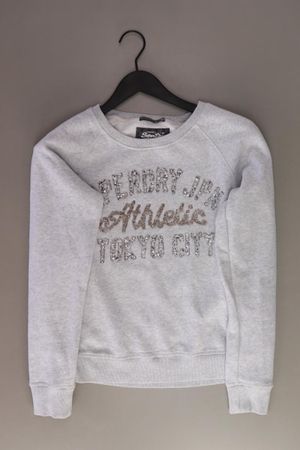 Superdry Langarmpullover Gr. XS grau