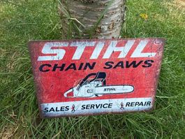 METALL STIHL Motorsäge VNTAGE TAFEL NEU!!1 Pcs