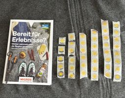 Migros Sticker 40 Stk. "Bereit für Erlebnisse"