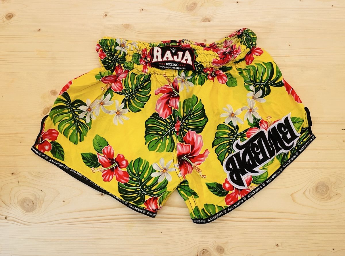 Pantaloni: Raja Boxing Shorts gelb Gr.XL – Usato da Basel venduto da MarkenundKleidung