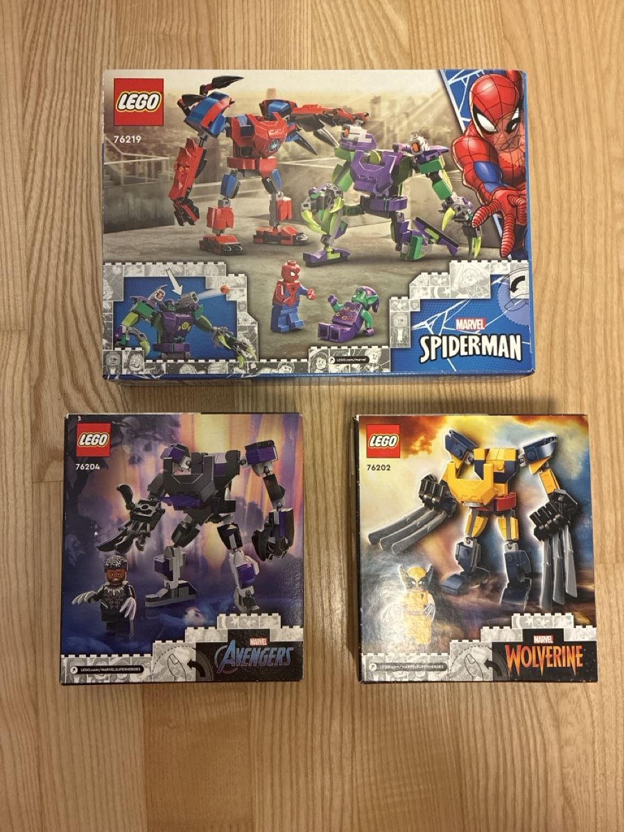 Lego Kit di costruzioni: LEGO Marvel Mechs: Spiderman, Wolverine, Black Panther – Nuovo e nell'imballaggio originale da Zürich venduto da m7lx 1