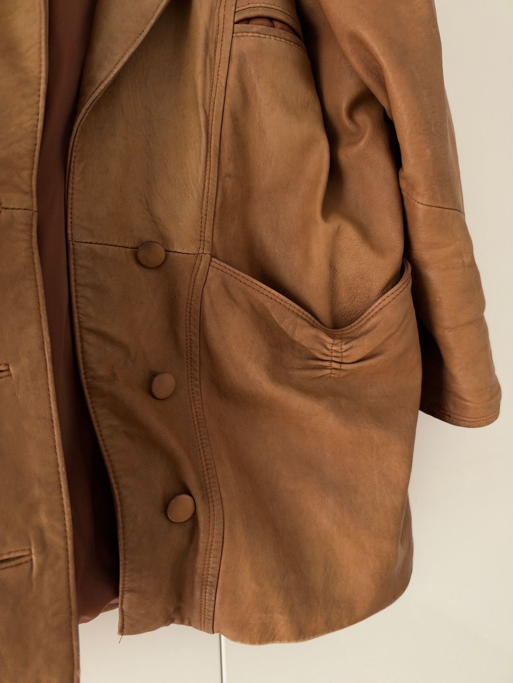 Jacken: Vintage Lederjacke Oversized – Gebraucht aus Zürich von Ac294 2