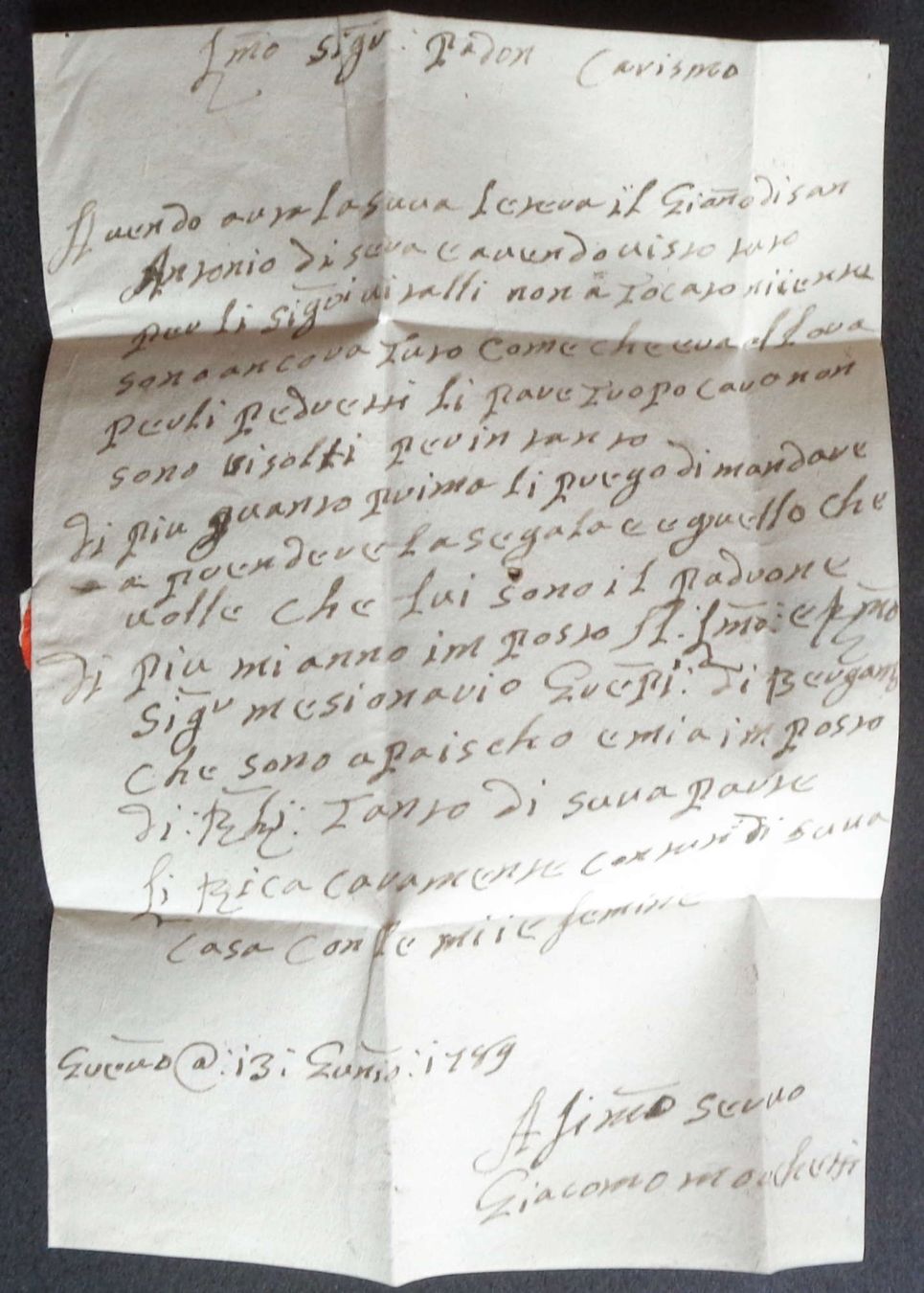 Tous les timbres: 1789: Lettera verso BIENNO – D'occasion à Le Locle par timbrettino 2