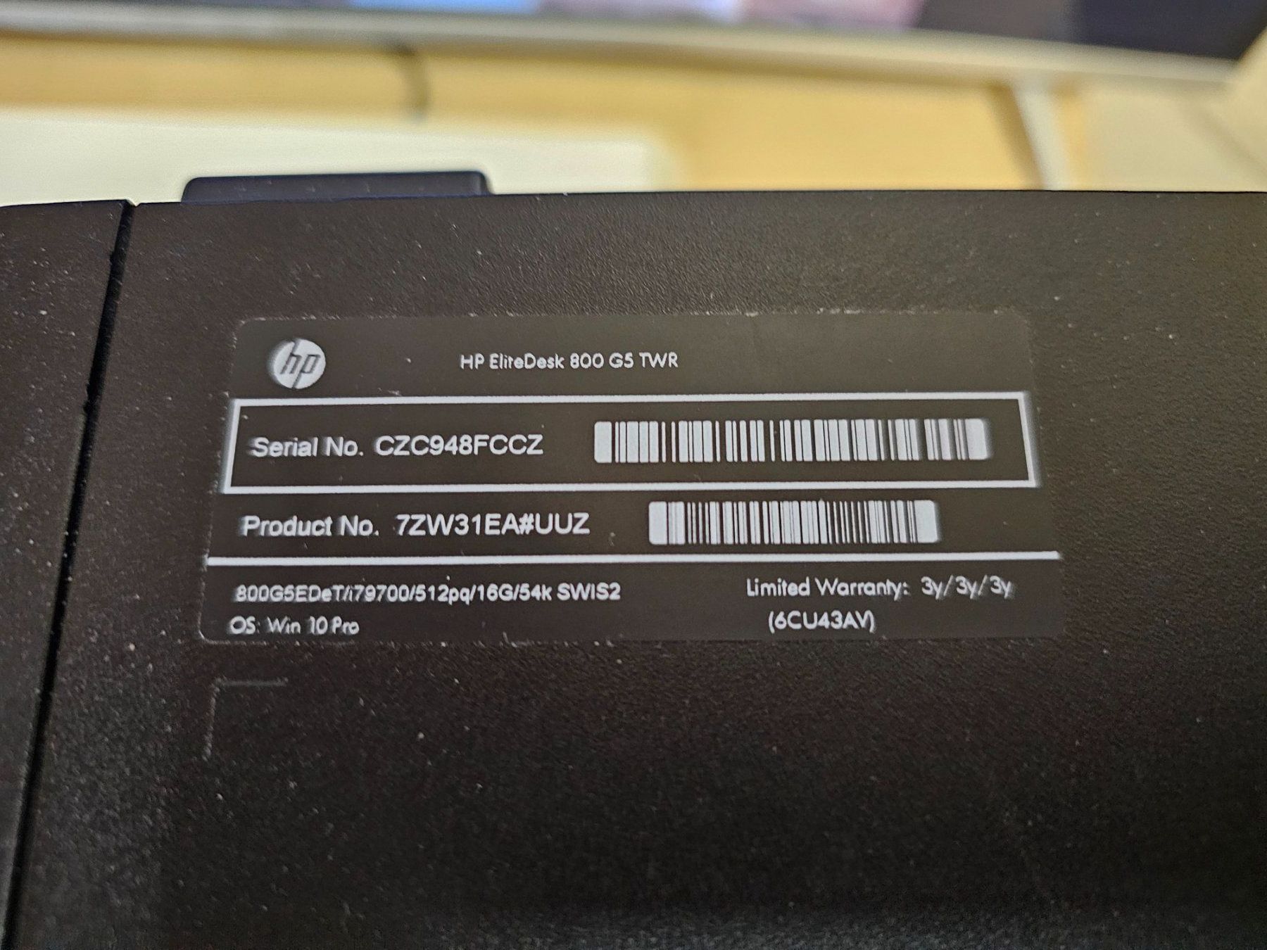 Hewlett Packard PCs: HP Elite desk Defekt – Gebraucht aus Burgdorf von weggu.666 1