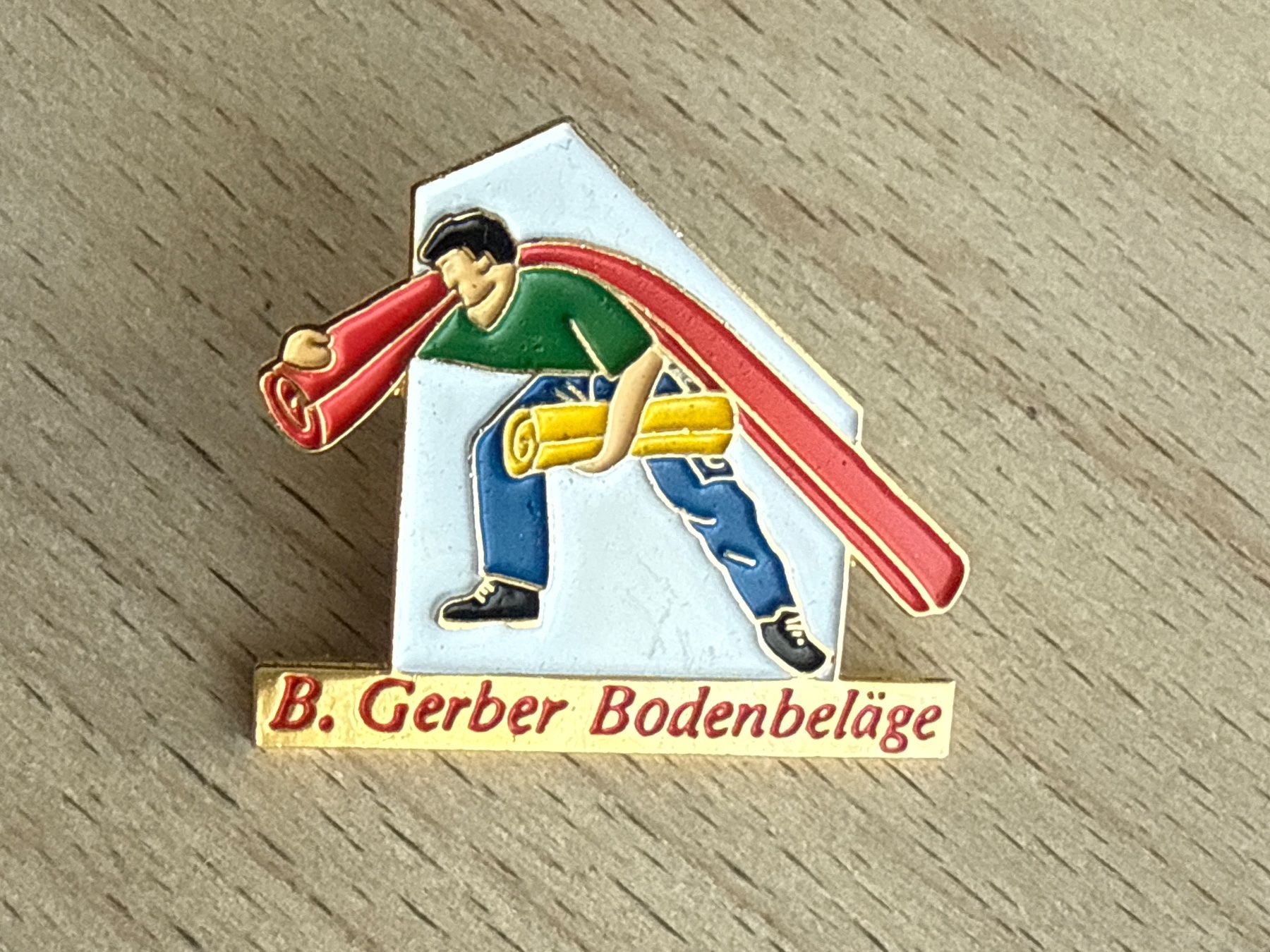 Plaquettes & Badges: Pin B. Gerber Bodenbeläge – D'occasion à Glattbrugg par Schweigmatt