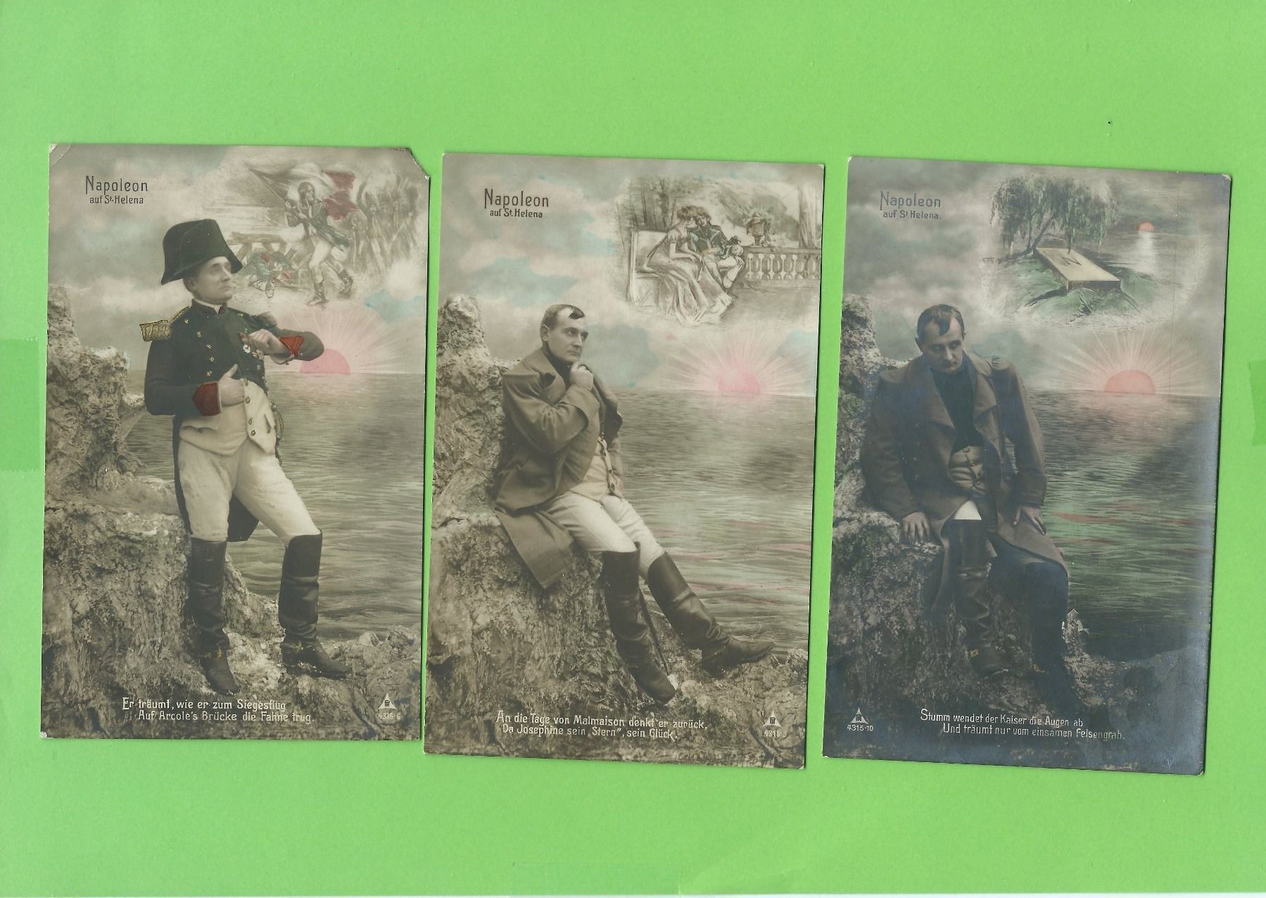 Cartoline postali: Napoleon auf St.Helena, 10AK – Usato da Zürich venduto da t24_de 4