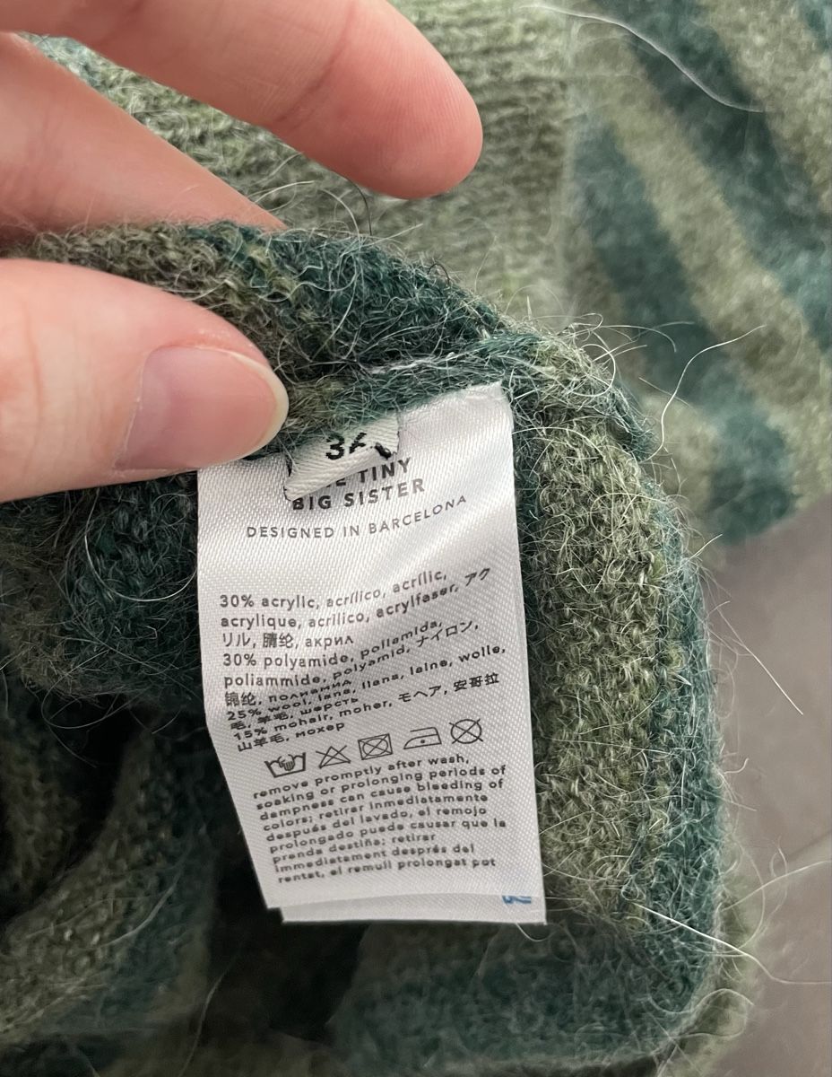 Maglioni & Felpe: grüner gestreifter Pullover – Nuovo (secondo la descrizione) da Hirzel venduto da jan_vqt5 4