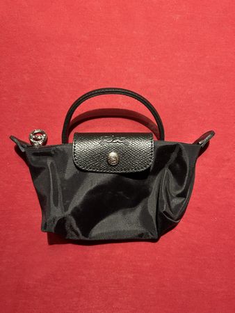 Longchamp Le Pliage Tasche schwarz mini guter Zustand