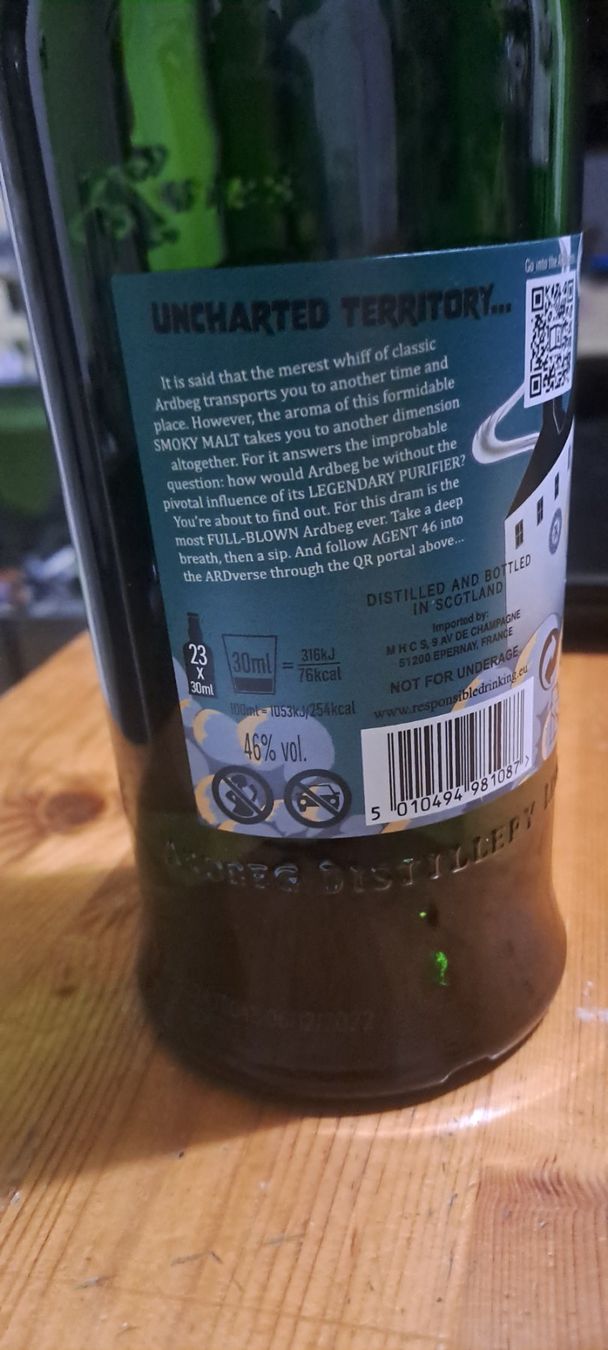 Ardbeg Bevande alcoliche: Ardbeg Heavy Vapours Islay Single Malt neuf – Nuovo e nell'imballaggio originale da Les Brenets venduto da Galen25 3