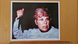 Betsy Palmer, Original Autogramm auf Foto in Farbe