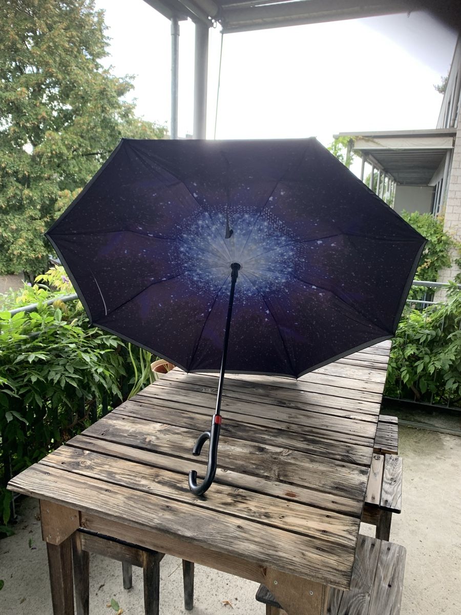 Ombrelli: Regenschirm Doppelseitig, Sternenhimmel – Usato da Uster venduto da Flummi 7