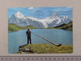 Grindelwald, Alphornbläser, 1987, innerhalb USA gelaufen
