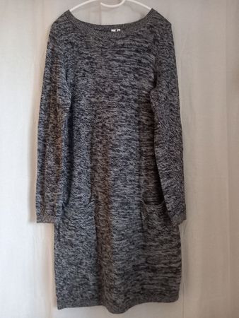 Robe pull gris chiné Taille M