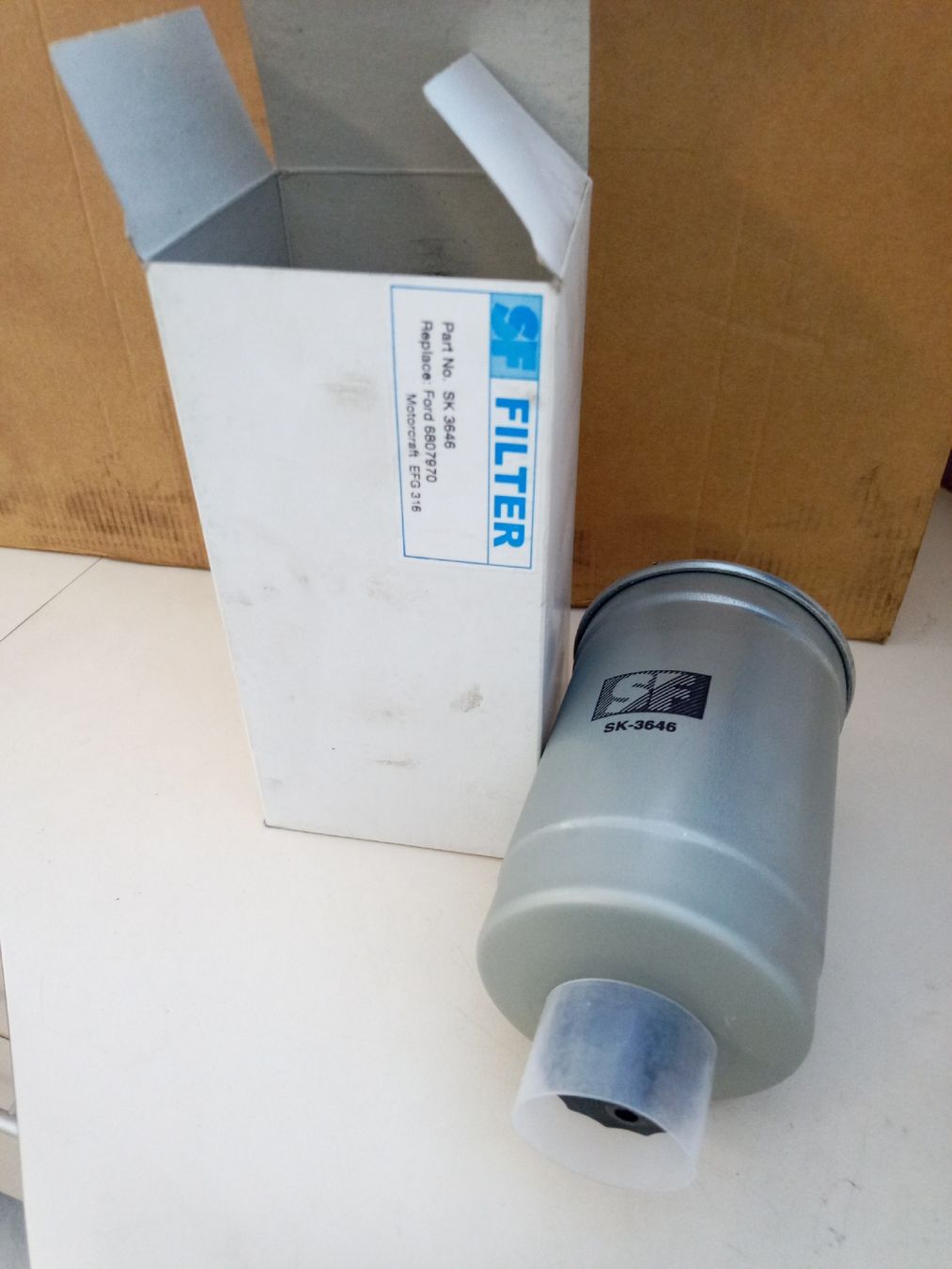 Ford Alle Autoersatzteile: SF Filter SK-3646 Kraftstofffilter neu – Neu und originalverpackt aus Laupen ZH von SportcarsLaupen