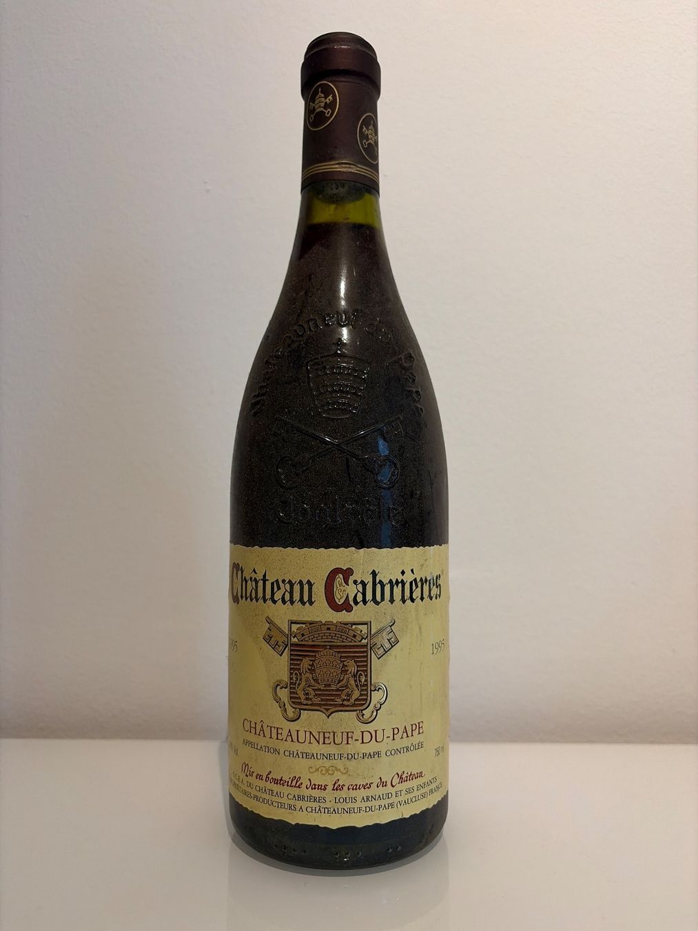 Vino: Chateauneuf du Pape Chateau Cabrieres 1995 – Usato da Basel venduto da LSK-MEM