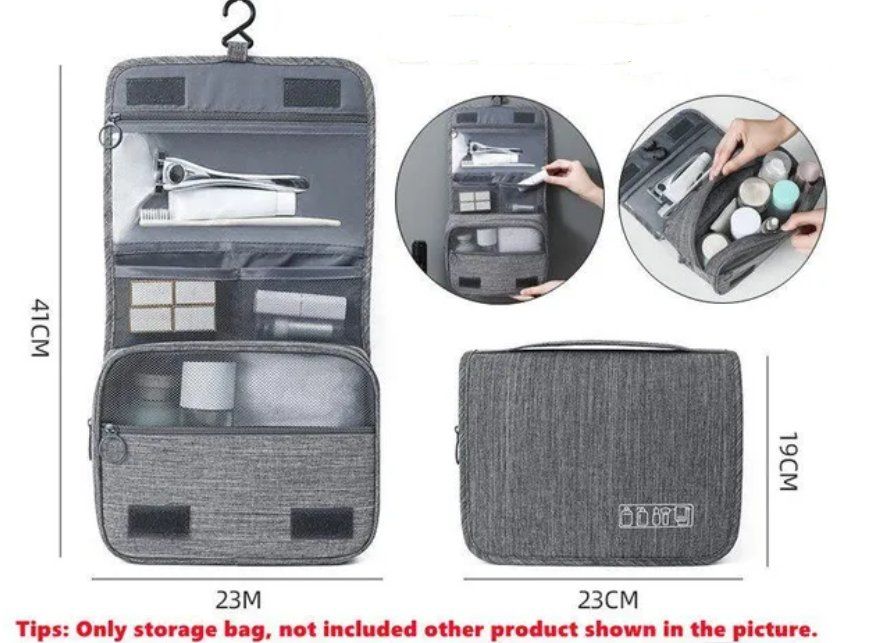 Kosmetikkoffer: Necessaire Grau Reisezubehör – Neu und originalverpackt aus Walenstadt von emynmuil1 4