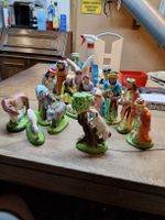 16 Krippenfiguren ca. 7 bis 20 cm (D1)