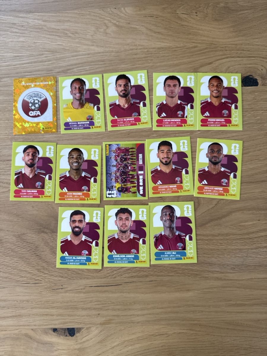 Panini Carte collezionabili: Panini Klebe Bilder Wm 2026 Qatar – Nuovo (secondo la descrizione) da Gamsen venduto da Lionel321