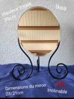 Miroir inclinable de table, Ikea