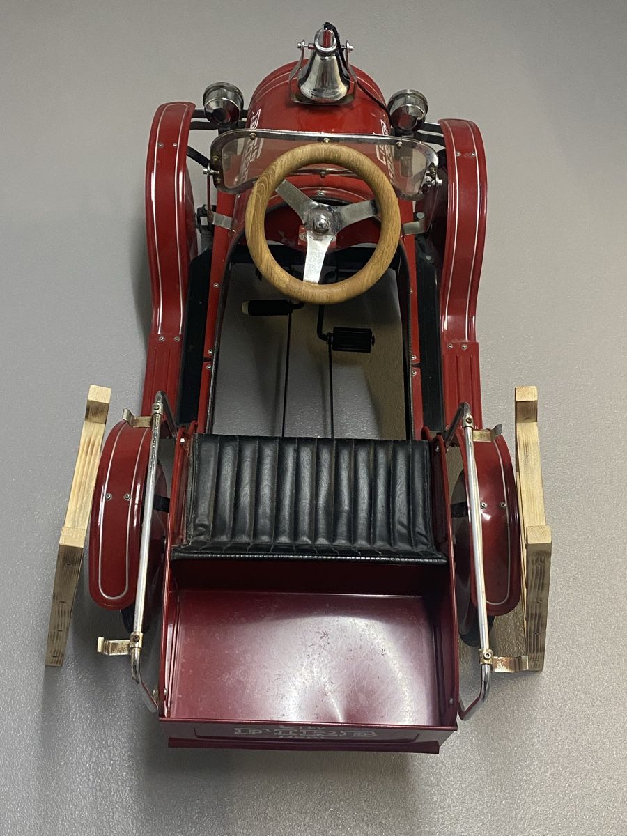Veicoli per bambini: Blech Trettauto Antik Länge 100 cm – Usato da Ballwil venduto da lukyluciano21 4