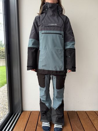 Ski / Snowboard Anzug Cygnus schwarz grau petrol