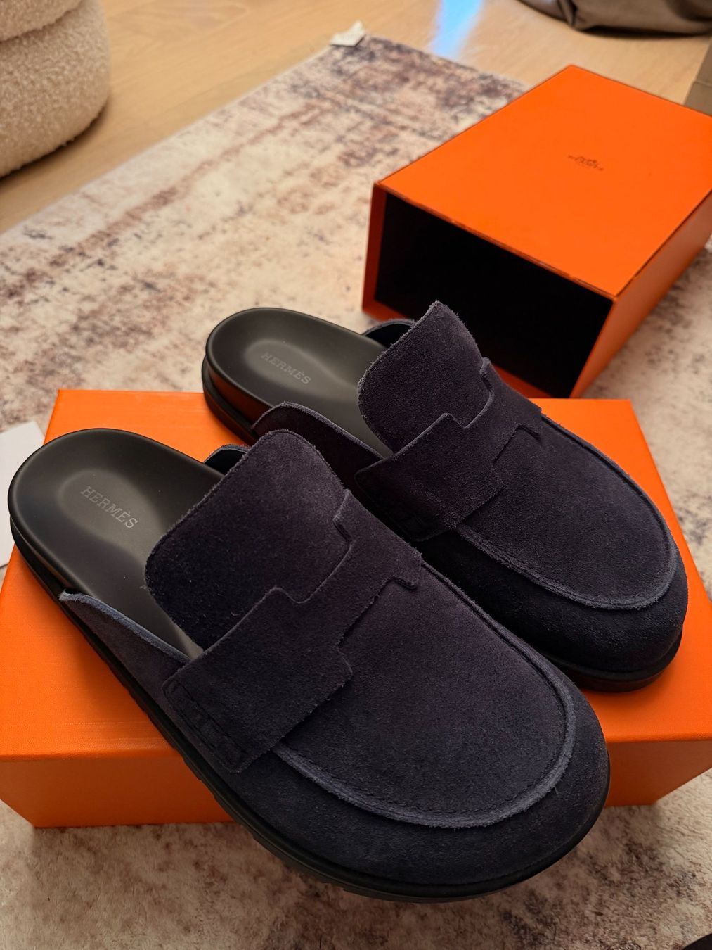 Hermès Scarpe da uomo: Hermes Go Mules, size 42- perfect condition – Nuovo (secondo la descrizione) da Corsier GE venduto da salesproject14
