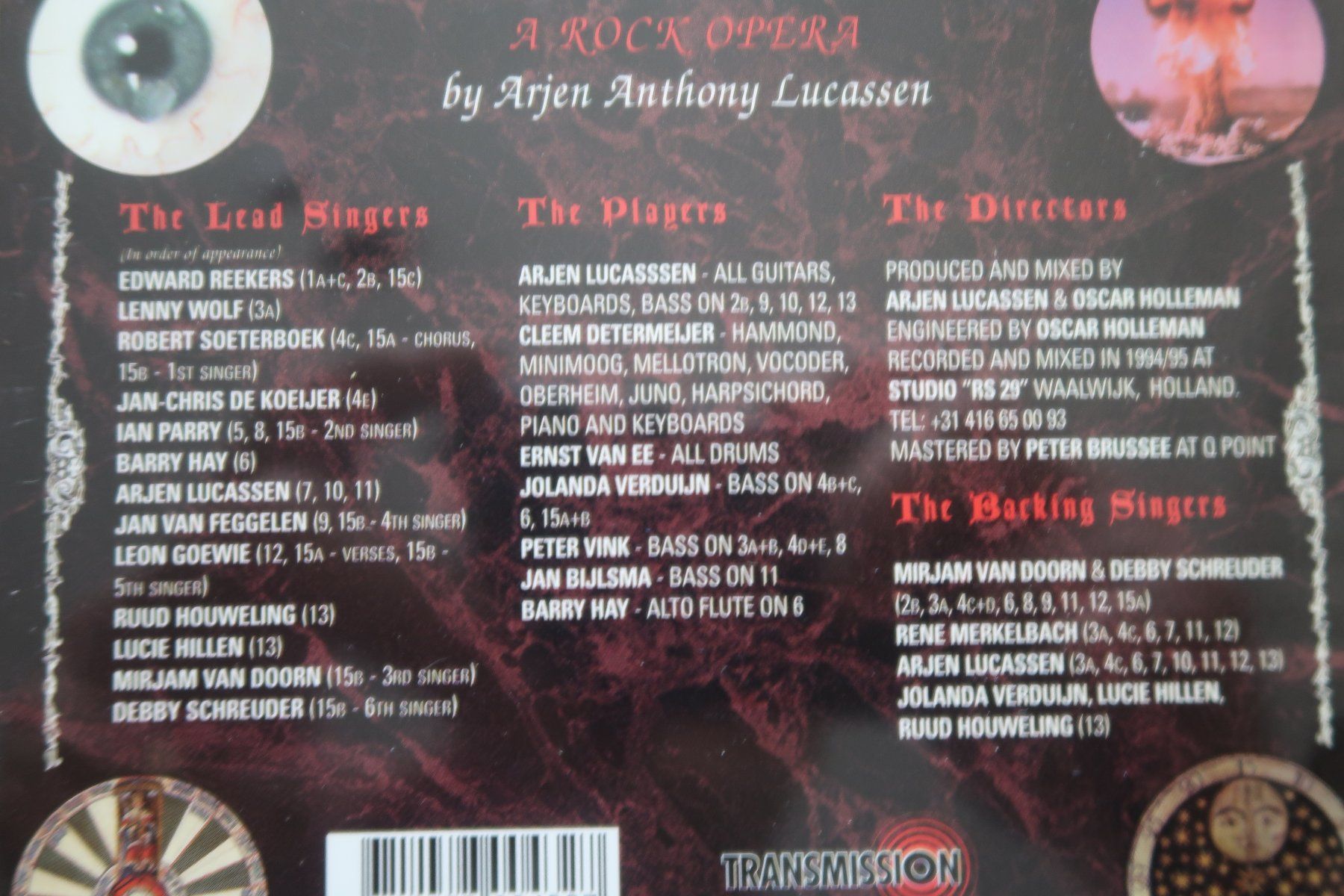 CDs: AYREON - THE FINAL EXPERIMENT -  CD – Gebraucht aus Basel von Patiscat 2