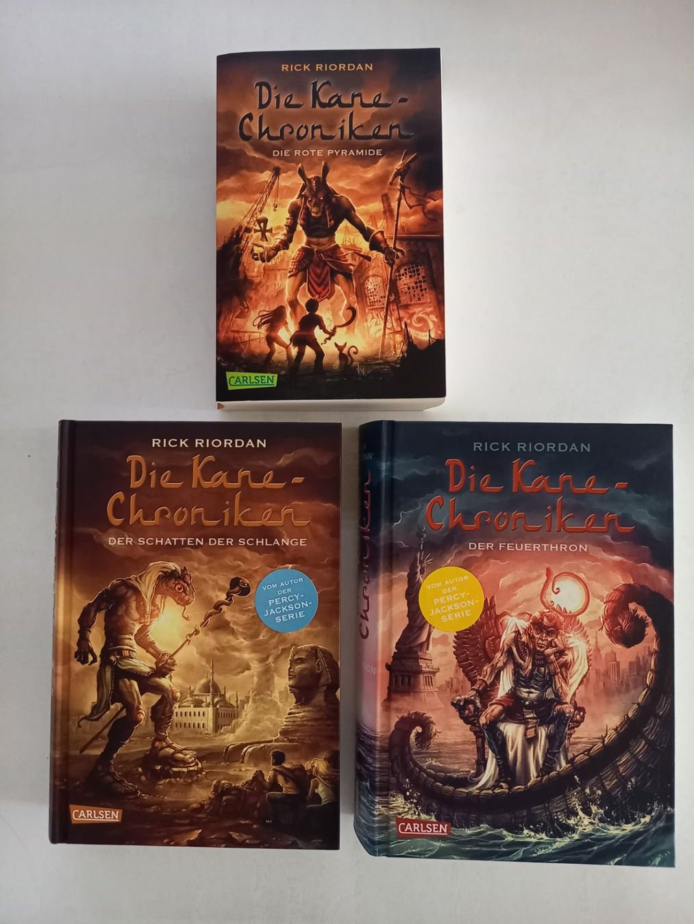 Livres: Die Kane-Chroniken - Rick Riordan Trilogie – D'occasion à Effretikon par Ricardo0830