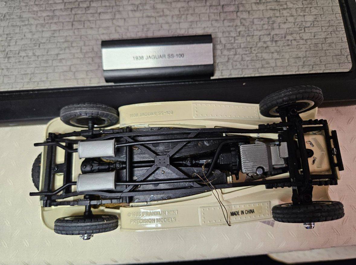 Franklin Mint Modellini d'auto: 1938 Jaguar SS-100 Franklin Mint Precision, 1:24 Scale – Nuovo (secondo la descrizione) da Seuzach venduto da Wolf936 7