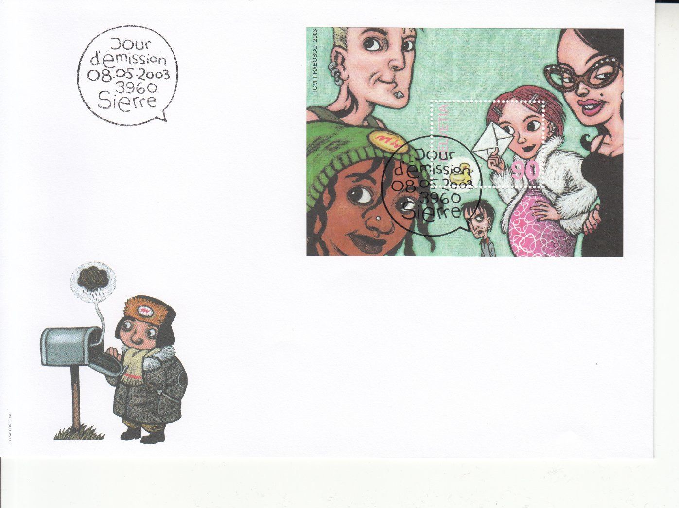 Alle Briefmarken: SBK 1092 FDC – Gebraucht aus Bürglen TG von StampGraf