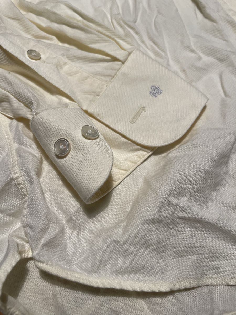 Camicie: Van Laack Chic Camicia Uomo- tg L-di cotone -colore crema- – Nuovo (secondo la descrizione) da Gordevio venduto da LanaZimm 2
