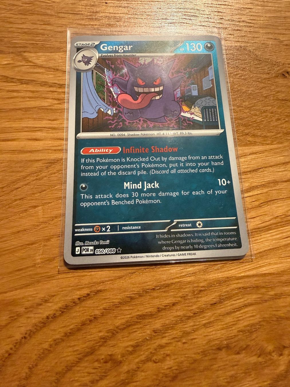 Pokémon Sammelbilder & Trading cards: Gengar 050/088 – Gebraucht aus Amriswil von sim_nlb6