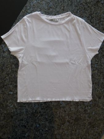 Damen-T-Shirt weiss, Gr. L