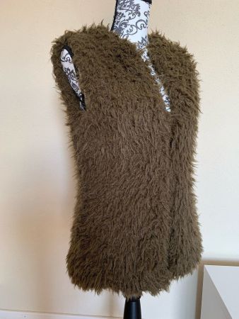 ICHI Gilet olivgrün  Grösse XS