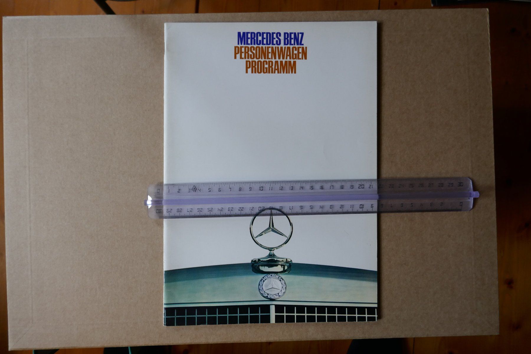 Mercedes-Benz Documents: MERCEDES  Programm  ca 1970  Originalprospekt – D'occasion à Madiswil par ML911