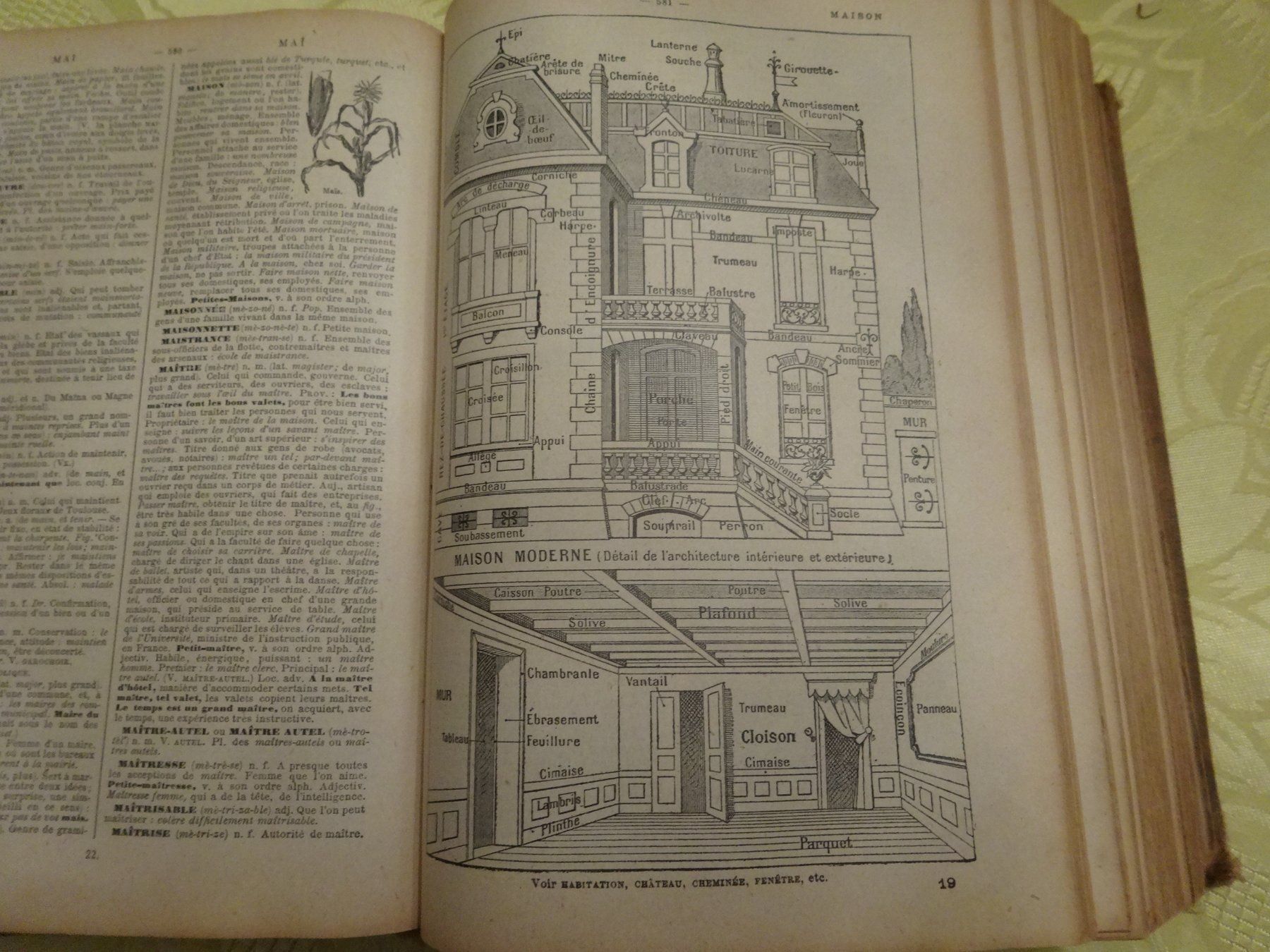 Libri: Petit Larousse illustré - 1918 – Usato da Biel/Bienne venduto da milamila02 5