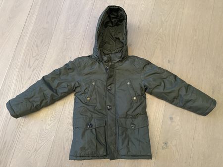 Campus Winterjacke Gr. 128/134, khaki, top Zustand